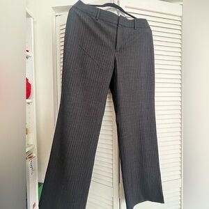 Banana Republic Factory Store Gray Pinstripe Dress Pants